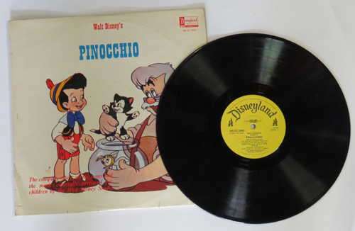 Walt Disney's Pinocchio LP - BR/ST 3905 - Rare
