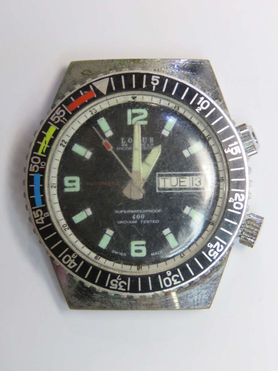 Vintage Lotus Automatic Divers watch - Not working