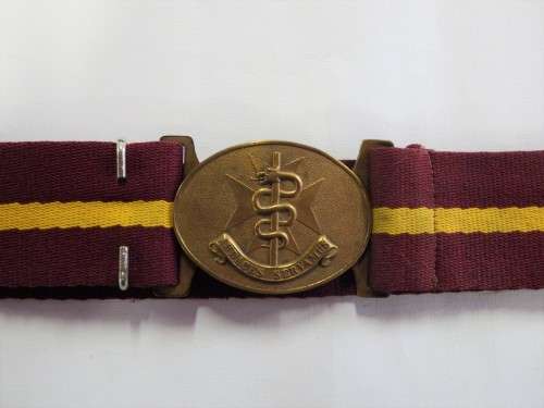SADF Medical services corps stable belt  - length: 110cm