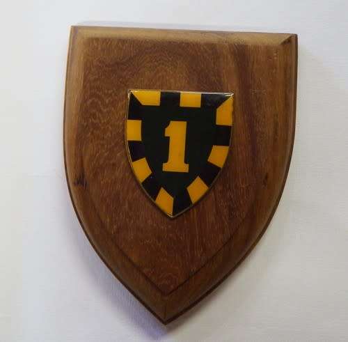 SADF 1 SA Infantry battalion plaque - First type