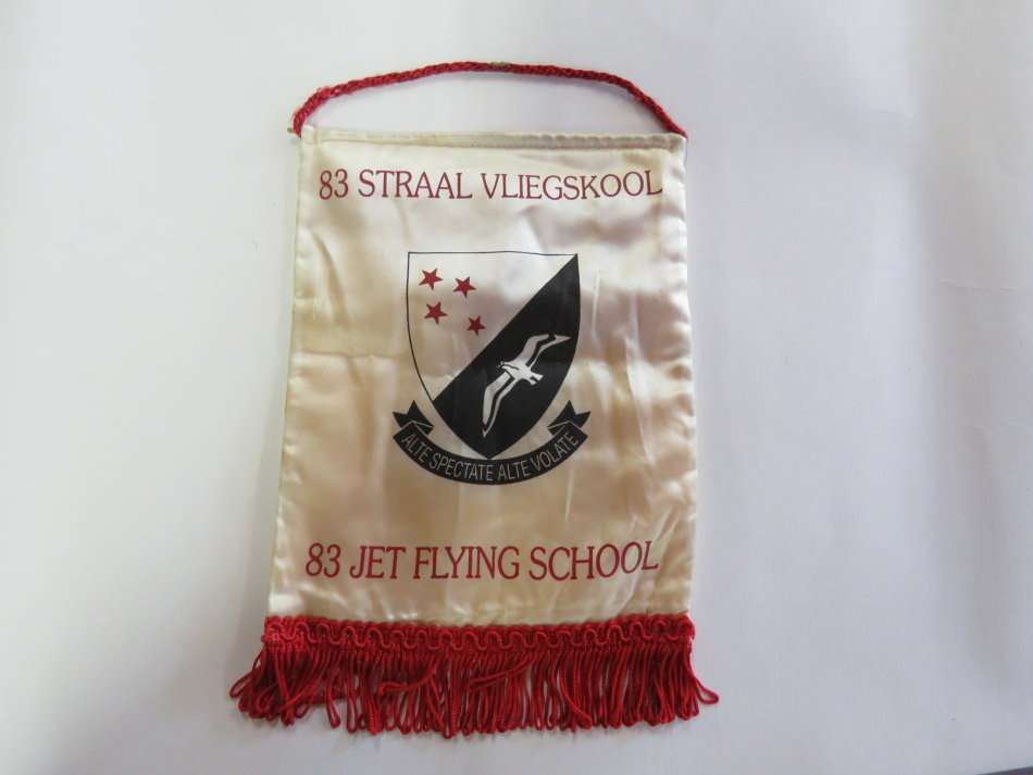SAAF 83 Jet flying school souvenir flag