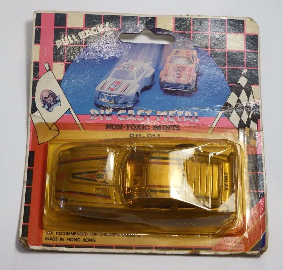 Die Cast Metal Datsun 280 ZX 1:46 scale model - Pull back wind-up - #B14