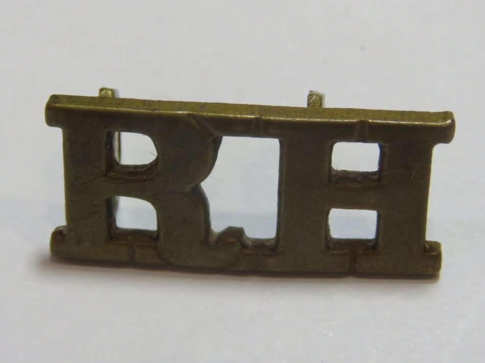 WW1 Royal Highland RH shoulder title