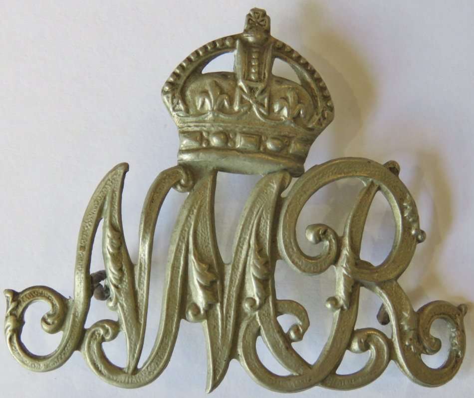 WW2 Natal Mounted Rifle helmet badge