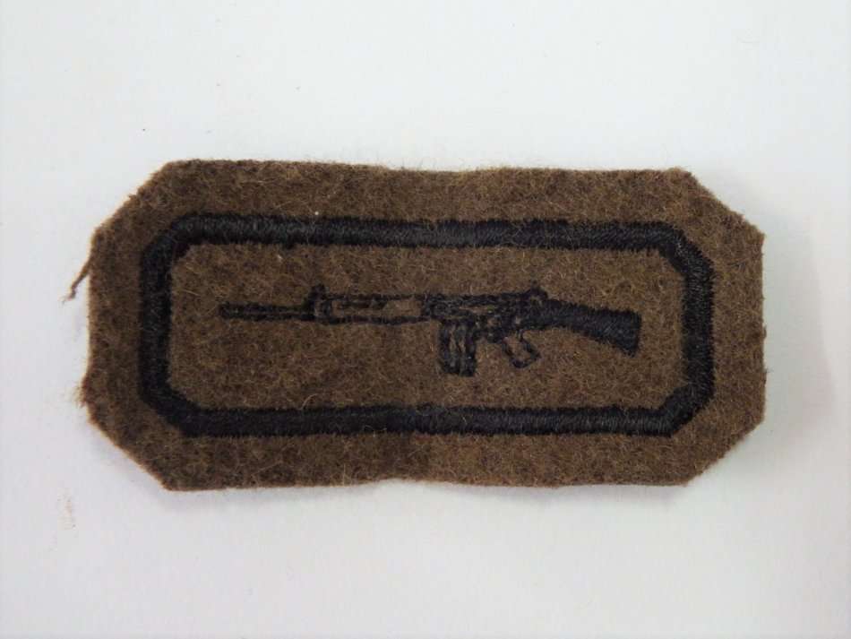 SADF Nutria Marksman shooting badge - Embroided