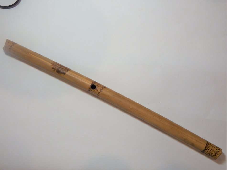 Vintage bamboo flute - Unknown origin