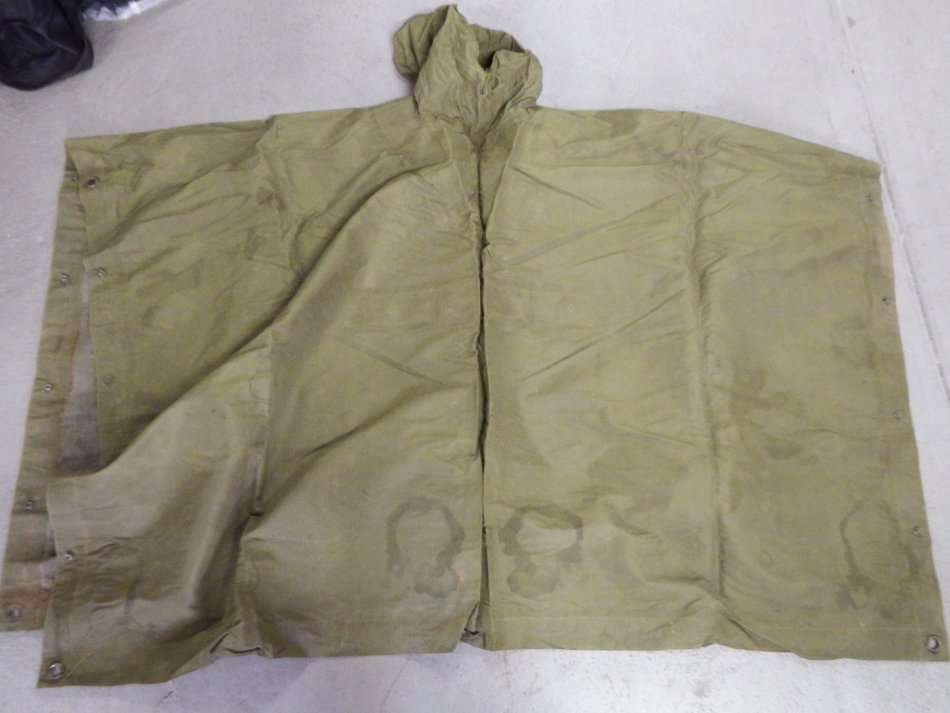 SADF ground sheet poncho with cover - 153cm x 103cm