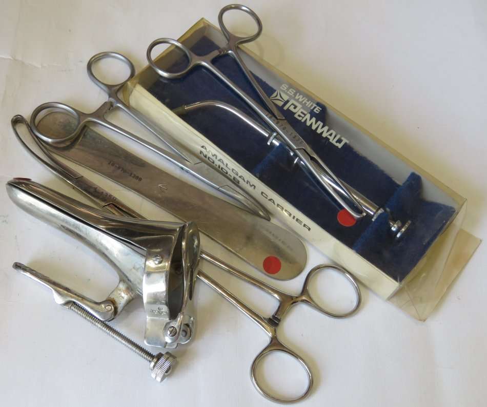 Lot of 6 medical tools