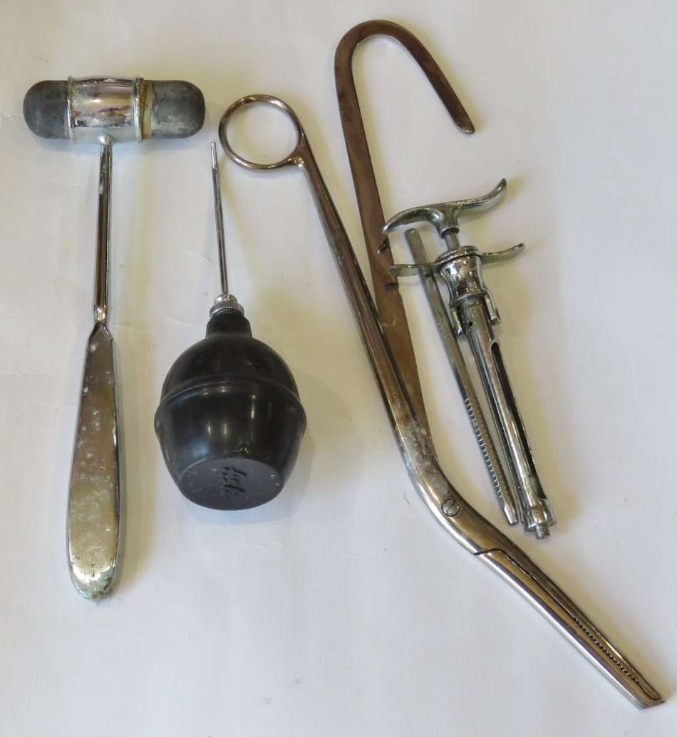 Lot of 5 doctors tools