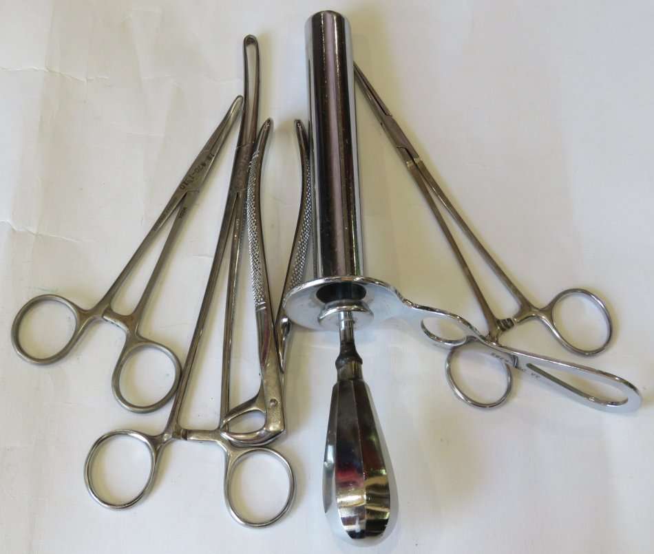 Lot of 5 medical tools