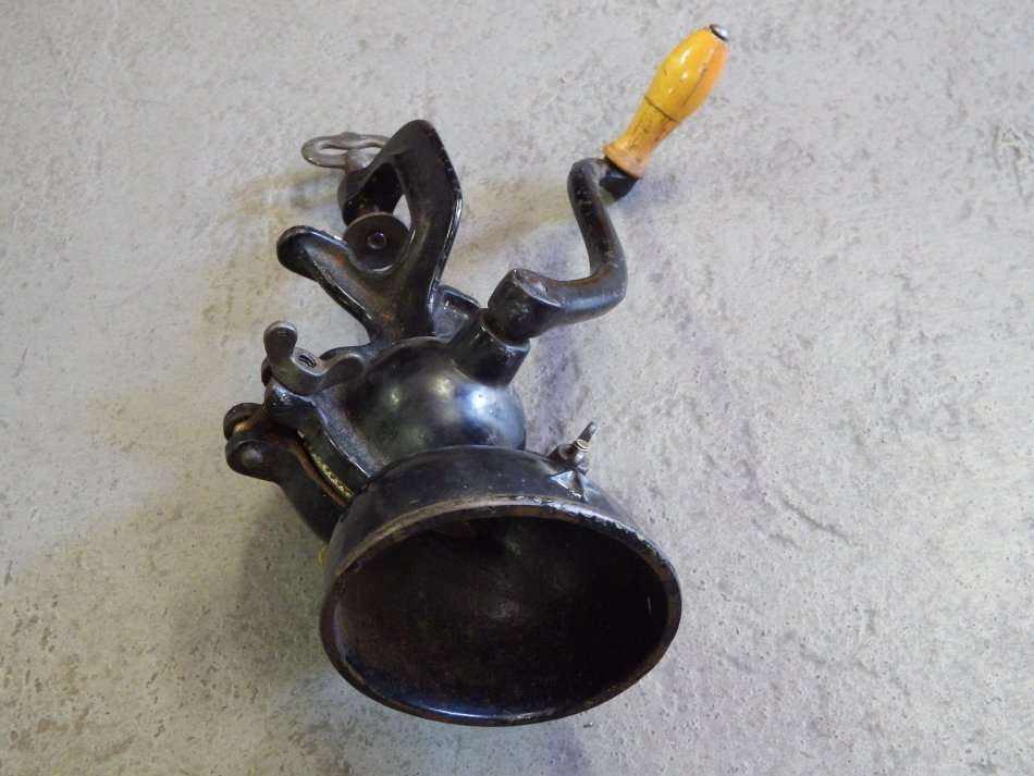 Vintage Husqvarna No. 4A coffee grinder