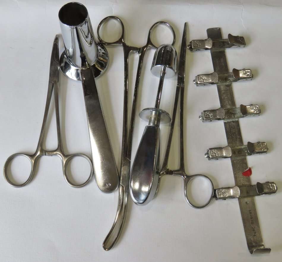 Lot of 5 medical tools