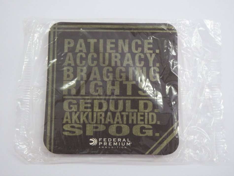 Federal Premium Ammunition coasters - Set of 4