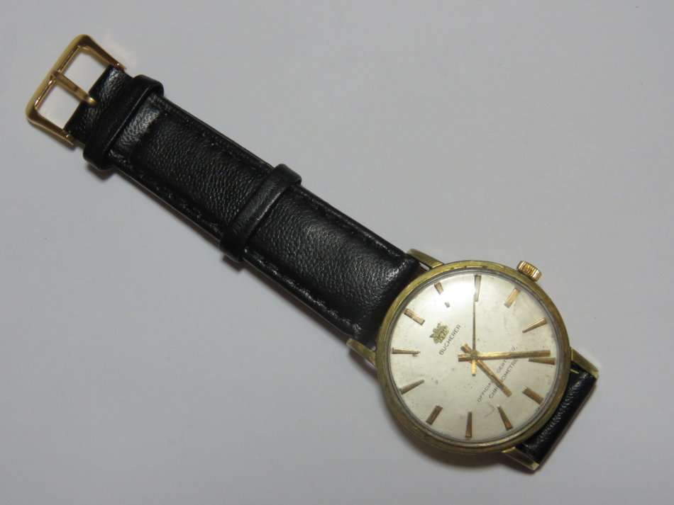 Vintage Bucherer Chronometer Automatic mens watch - Working