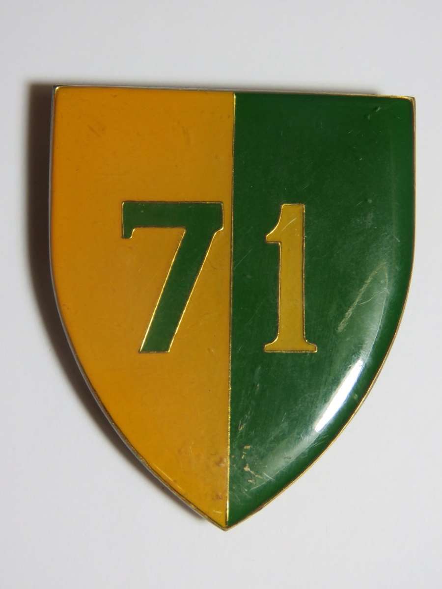 SADF 71 Motorized brigade shoudler flash