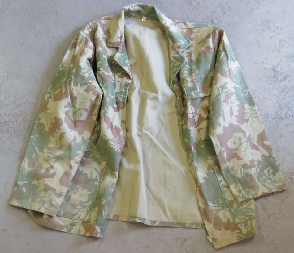 SA Army Koevoet camo pattern service jacket - Sizes in description below