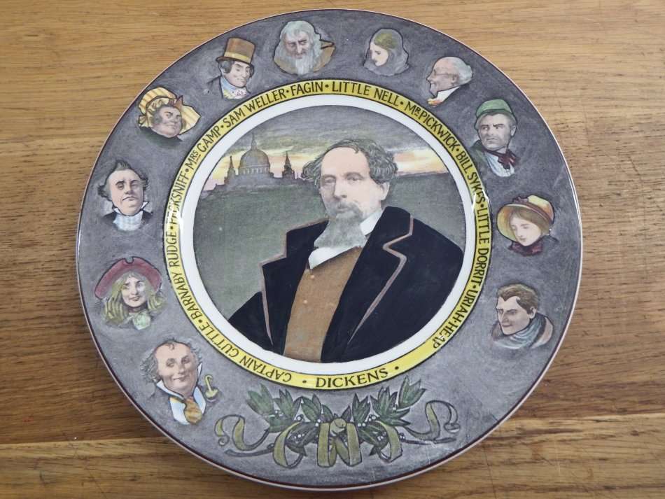 Royal Doulton Charles Dickens commemorative plate