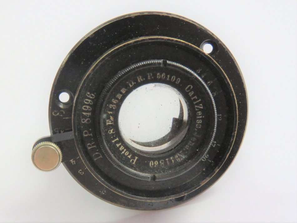 Carl Zeiss Jena Protar 1:8 F=136mm lens