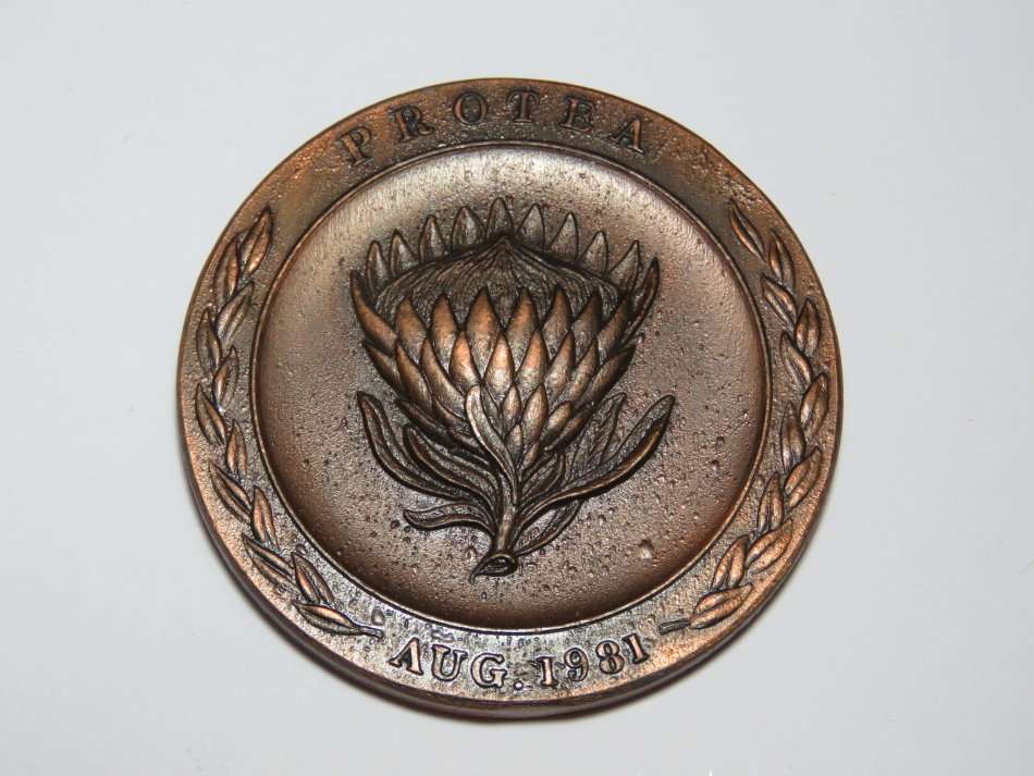 SADF Sector 10 OPS Protea August 1981 medallion - #11