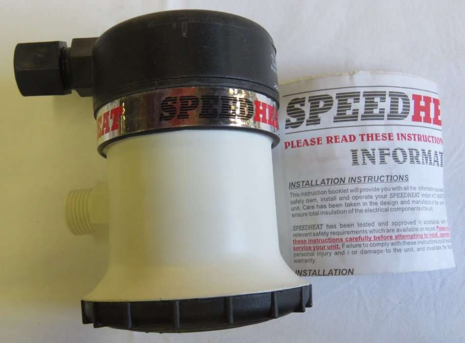 SpeedHeat instant heat shower head - 5 kw