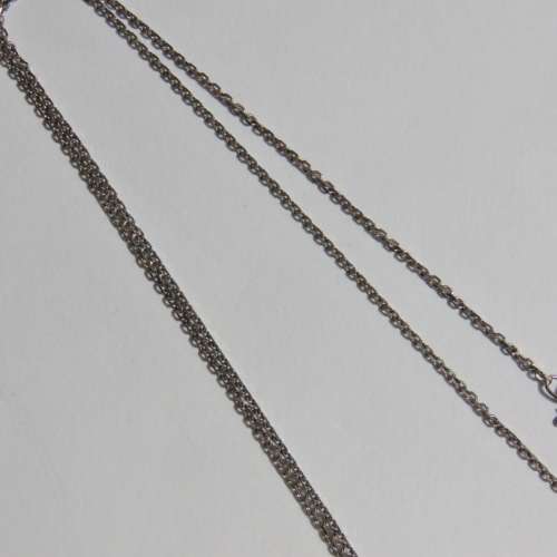 Sterling silver necklace with dutch windmill pendant - Weighs 2,2 grams