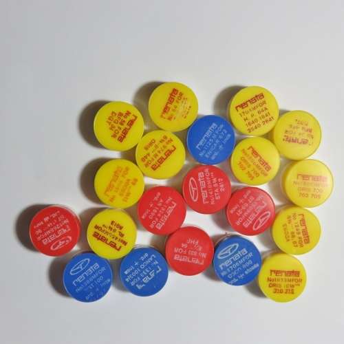 Lot of 20 Renata vintage watch balancing wheel spares