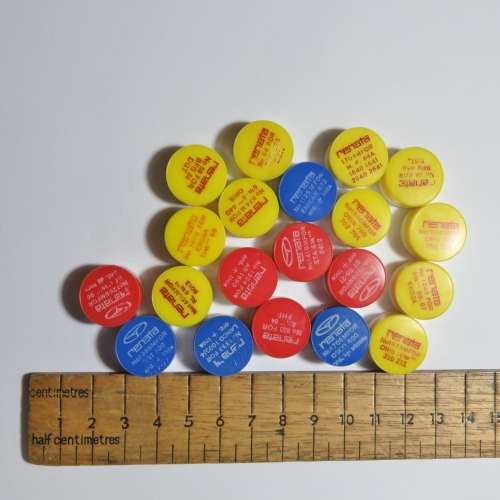 Lot of 20 Renata vintage watch balancing wheel spares