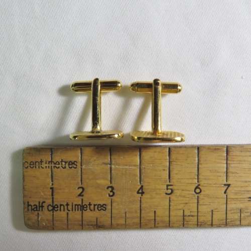 Pair of vintage KWV 10 year brandy cufflinks