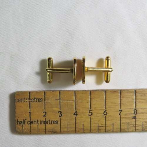 Pair of vintage KWV 10 year brandy cufflinks