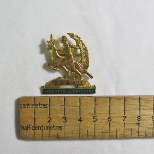South African Amateur Athletic Union Cape Town badge - SAAAU