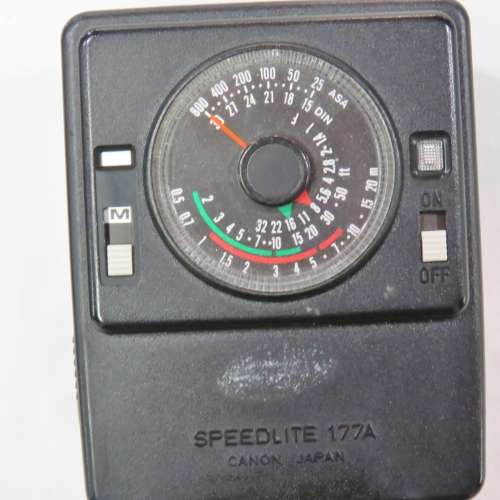 Vintage Canon Speedlite 177A camera flash - Not tested