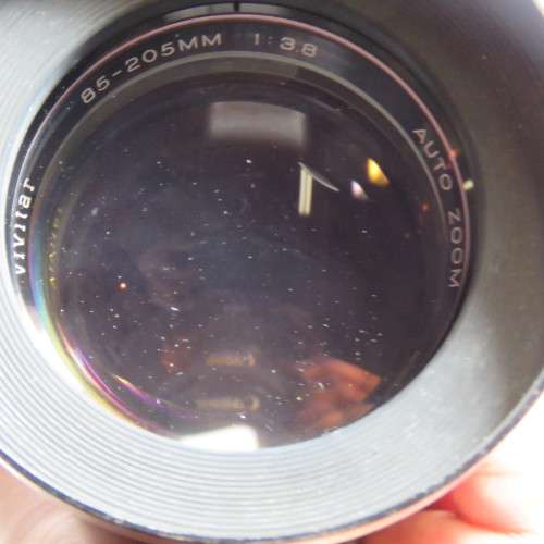 Vivitar 85-205mm auto zoom lens 1:3.8 - Lens have little bit dust inside but otherwise clean
