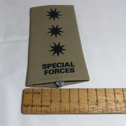 Transkei Special Forces Captains Rank epaulet 1981 - 1994 Printed mint condition