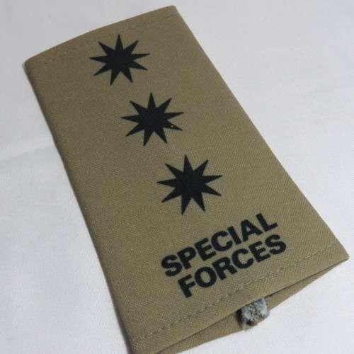 Transkei Special Forces Captains Rank epaulet 1981 - 1994 Printed mint condition