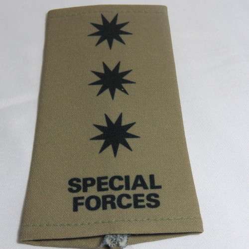 Transkei Special Forces Captains Rank epaulet 1981 - 1994 Printed mint condition