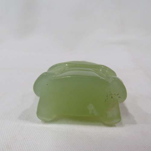 Vintage Green Dongling Jade Buddha figurine