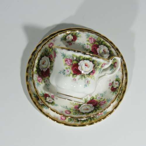 Royal Albert Celebration tea set trio