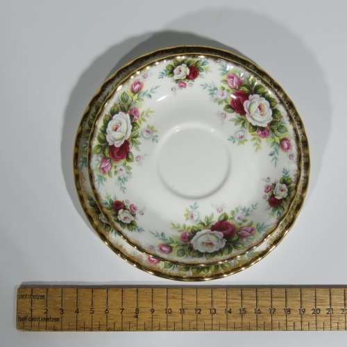 Royal Albert Celebration tea set trio