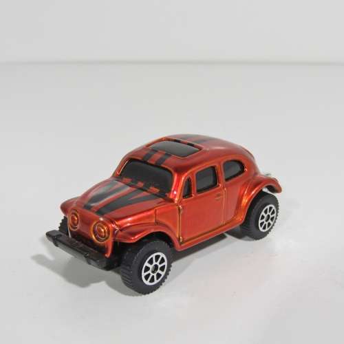 Lot of 5 Volkswagen beetles and microbus toy cars