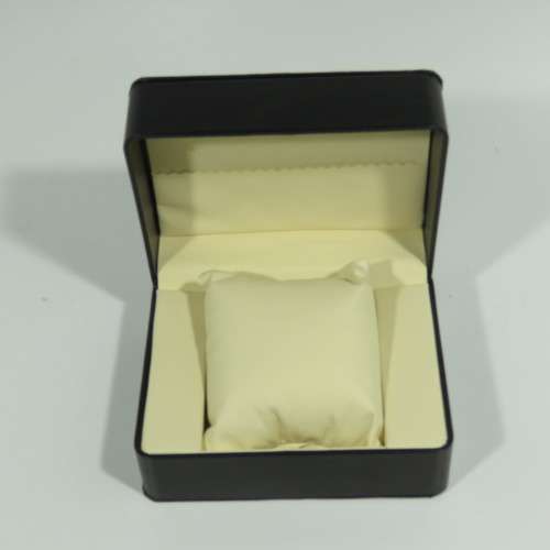 Vinyl watch case with Hublot logo