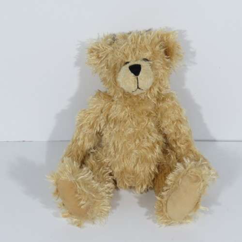 Vintage Victoria Plush teddy bear - Length 39 cm