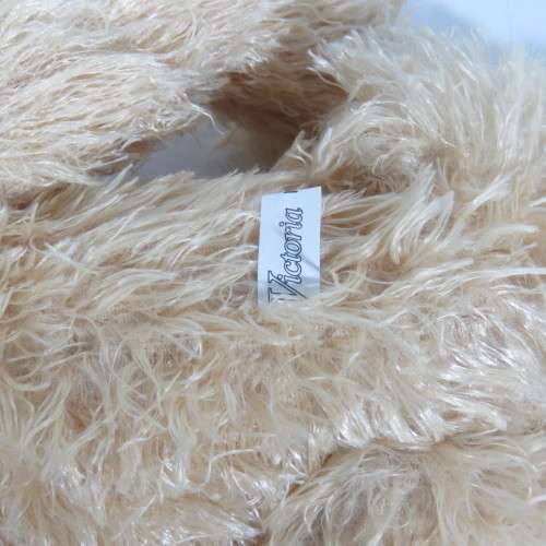 Vintage Victoria Plush teddy bear with glasses - Length 38 cm