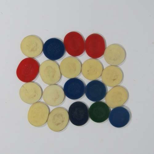 Lot of 20 Shell Airlines tokens - Some duplicates