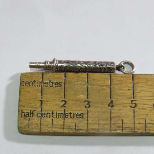 Antique Samson Mordon and Co. silver mechanical pencil - Very small