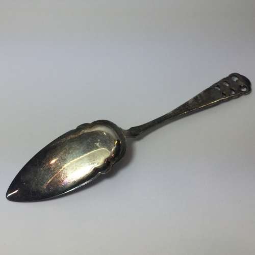 Antique David Anderson 60 G silverplated dessert lifter
