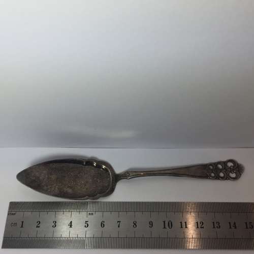 Antique David Anderson 60 G silverplated dessert lifter