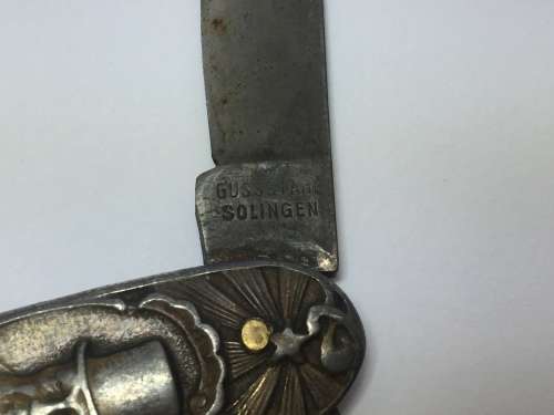 Vintage Kruger and De Wet pocket knife - Guss Stahl Solingen