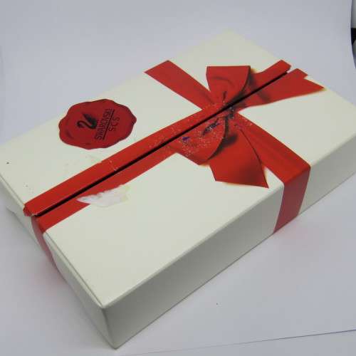 Swarovski SCS red heart in special box