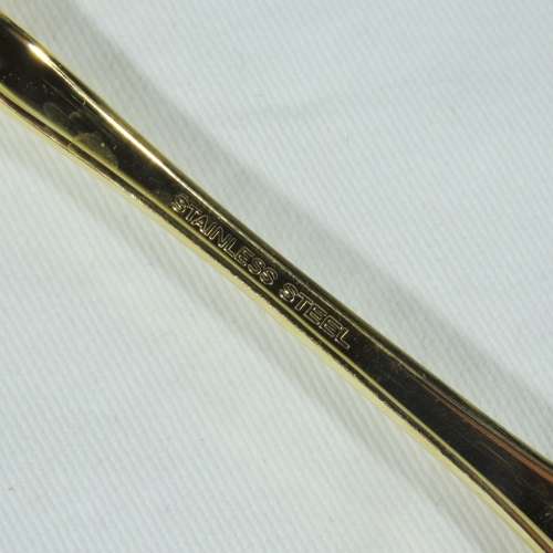 Eetrite 24ct gold plated stainless steel cake lifter in box