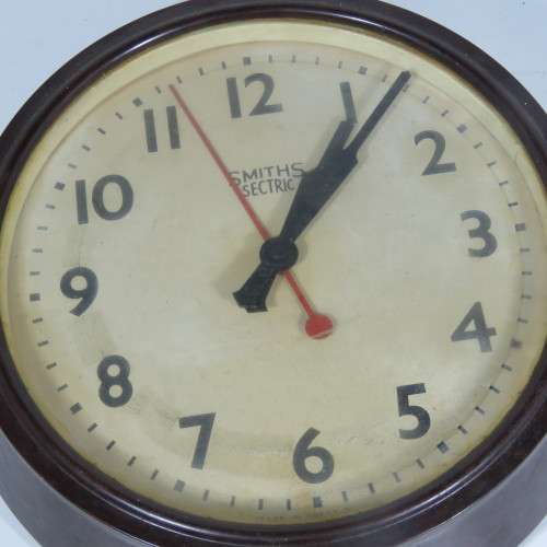 Smiths Sectric electric wall clock - Diameter: 58cm